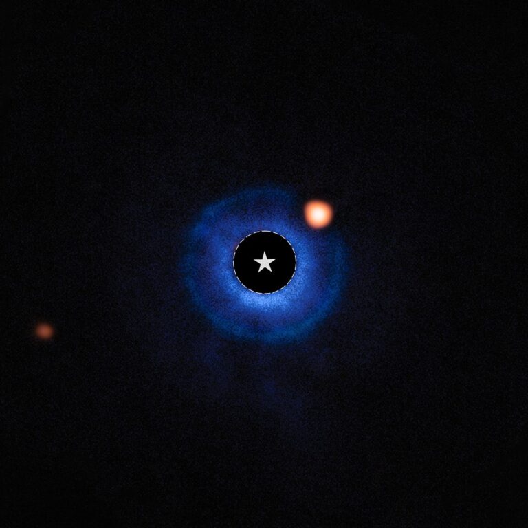 El telescopio James Webb captura su primera imagen directa de un exoplaneta.